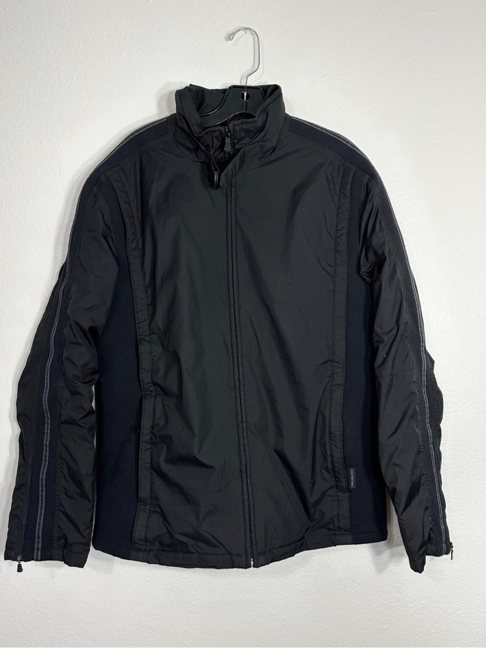 Calvin Klein Jeans Black Lightweight Zip-Up Jacket